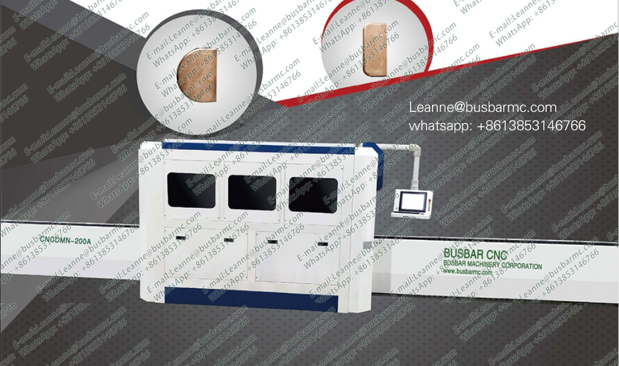 Máy Phay Thanh Cái CNC Hai Đầu CNCDMN-200A – Máy Gia Công Busbar Đồng Nhôm, Máy 